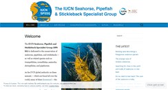 Desktop Screenshot of iucn-seahorse.org